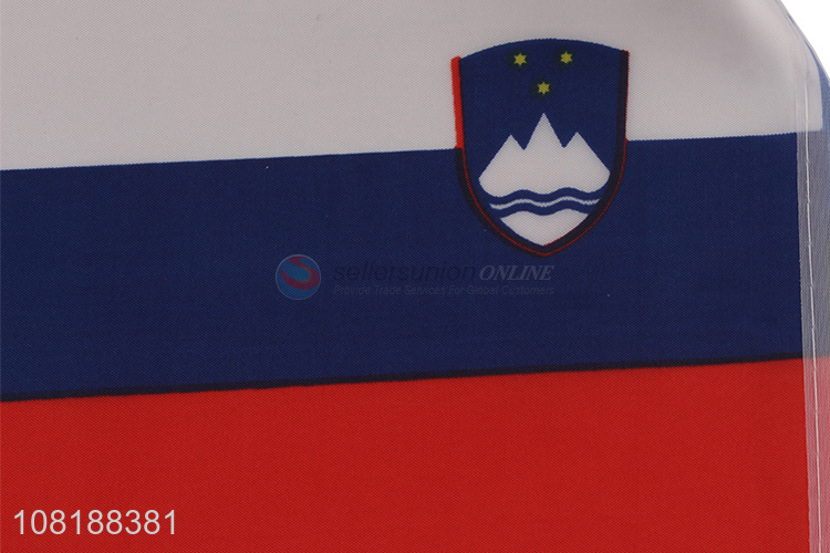 High quality small Slovenia stick flags mini handheld flags for world cup