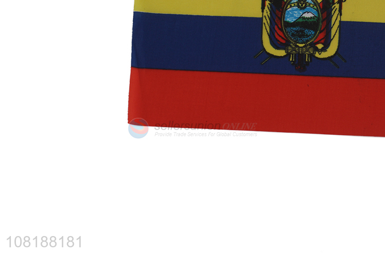 Factory supply 100 countries mini flag Ecuador hand-held national flags