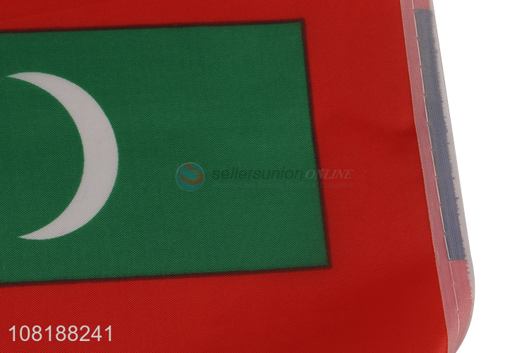 New arrival mini Maldives national country flag hand-held flag car flag