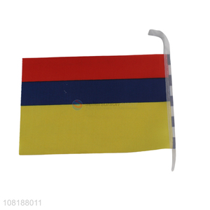 Yiwu market hand-held Colombia national flag mini stick flag for parades