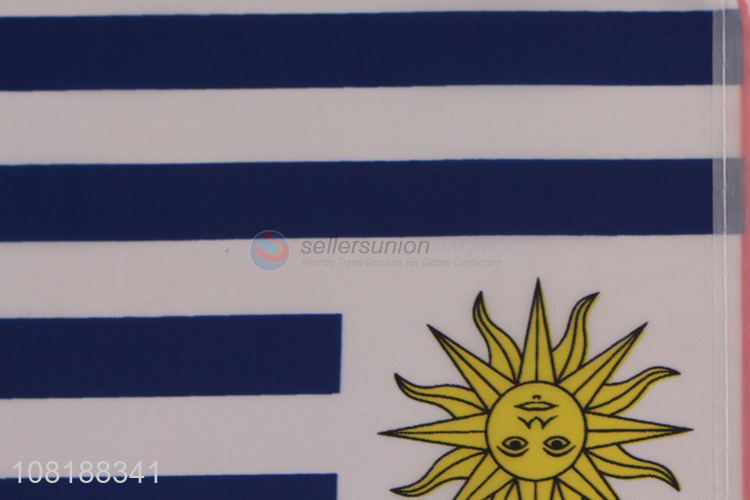 Low price world cup festival events mini Uruguay country flag banner