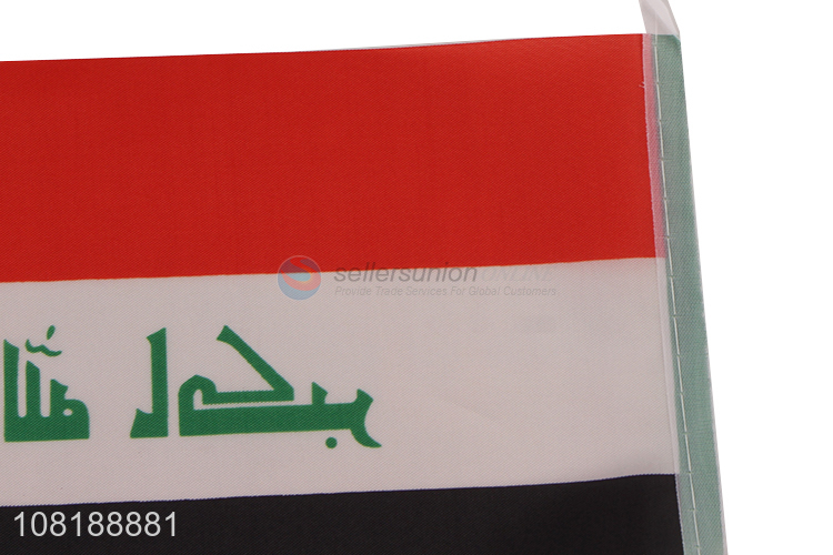 Low price festival celebrations hand-held flags Iraq country flag