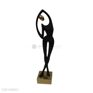 Factory direct sale abstract dancer office desktop ornament