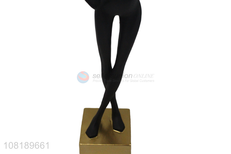 Factory direct sale abstract dancer office desktop ornament