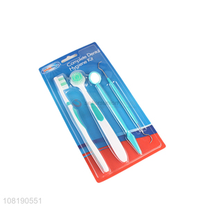 Hot Selling 4 Pieces Complete Dental Hygiene Kit