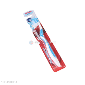 Wholesale Ergonomic Design Handle Nylon Toothbrush For Adults