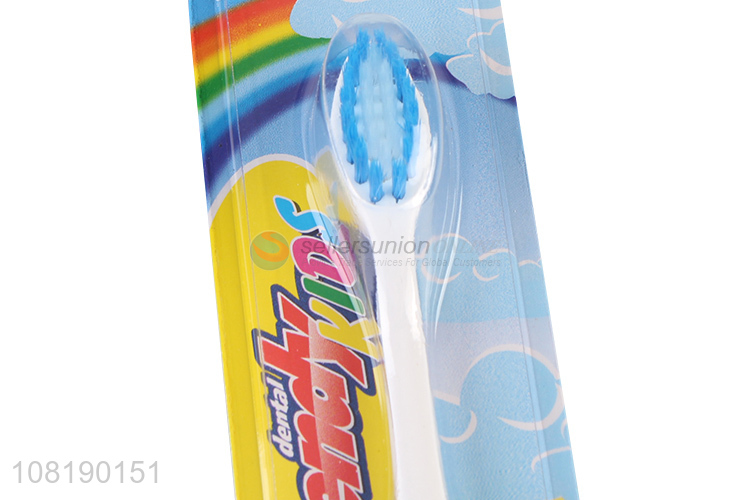 Best Quality Cartoon Handle Nylon Toothbrush For Children