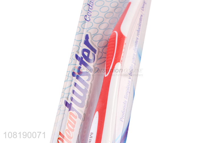 Wholesale Deep Cleaning Toothbrush Soft Nylon Toothbrush