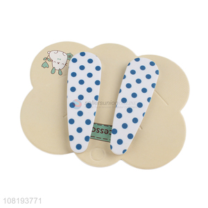 Best selling cute polka dot hair clips for girs