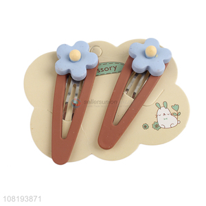 Yiwu market fashion hair clips girls hair accessories