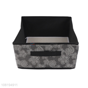 Yiwu market fashion style household non-woven storage box for sale