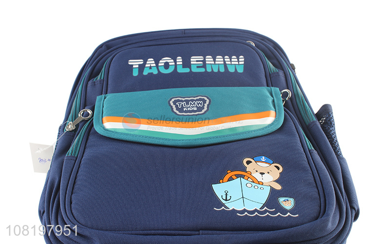 Good quality cartoon design girls boys backpacks students school bags