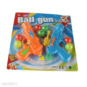 High quality funny children ball gun ping pong gun toys