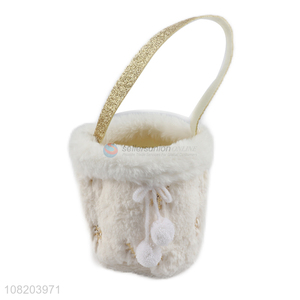 <em>Wholesale</em> exquisite sequined plush Christmas <em>gift</em> bag shopping handbag