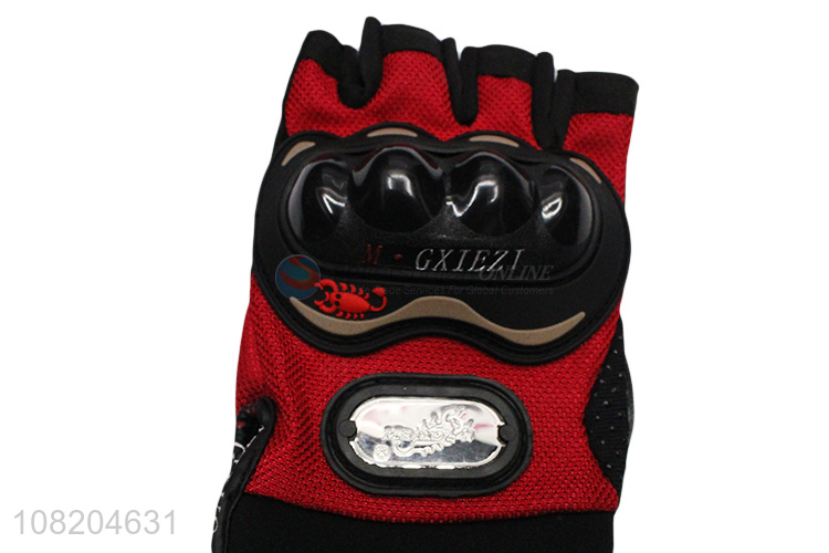 Custom Half Finger Racing Gloves Protective Gloves Sports Gloves