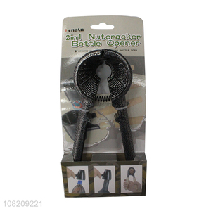 Wholesale price black iron nut cracker kitchen tools