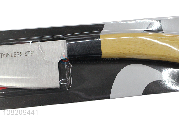 Hot sale stainless steel kitchen knife with wooden handle