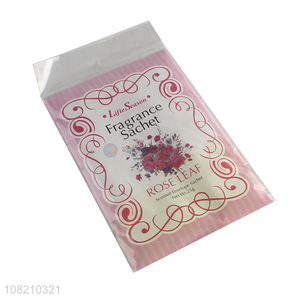 Yiwu wholesale hangable fragrance sachet with hook