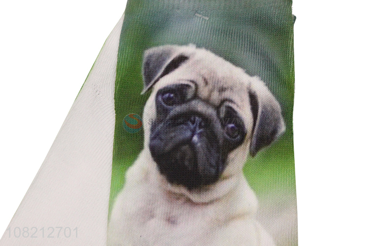 Latest design puppy printed soft breathable adult socks