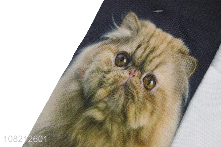 Online wholesale cats pattern women adult spring summer socks