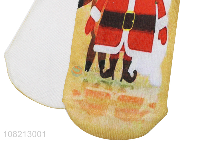 New style christmas style cartoon women casual socks for sale