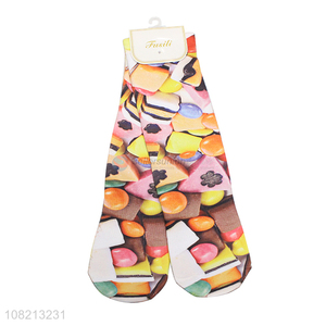 Factory price colourful women casual breathable socks