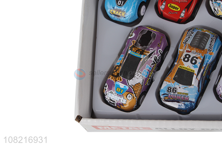 Hot selling alloy car models kids metal car toy wholesale