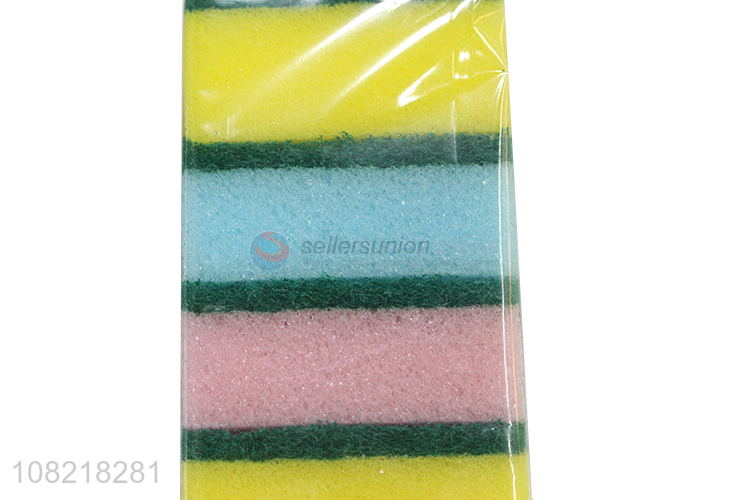 Yiwu direct sale durable scrub cleaning sponge brushes