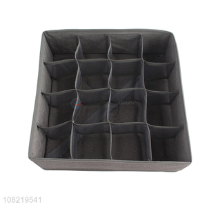 High quality zipper storage box underwear organizer