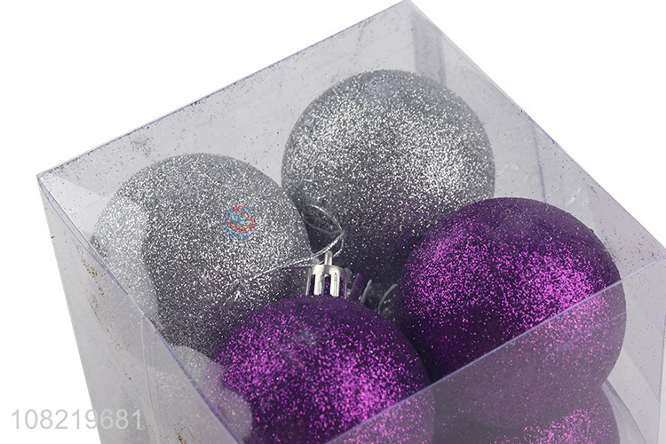 Yiwu market creative christmas tree decoration color balls