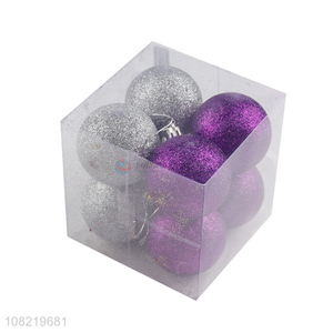 Yiwu market creative christmas tree decoration color balls