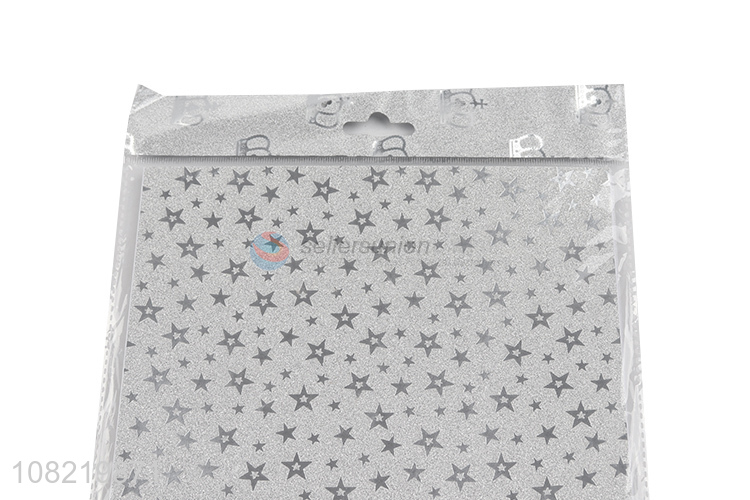 Good selling star pattern sparkling packaging paper for gifts