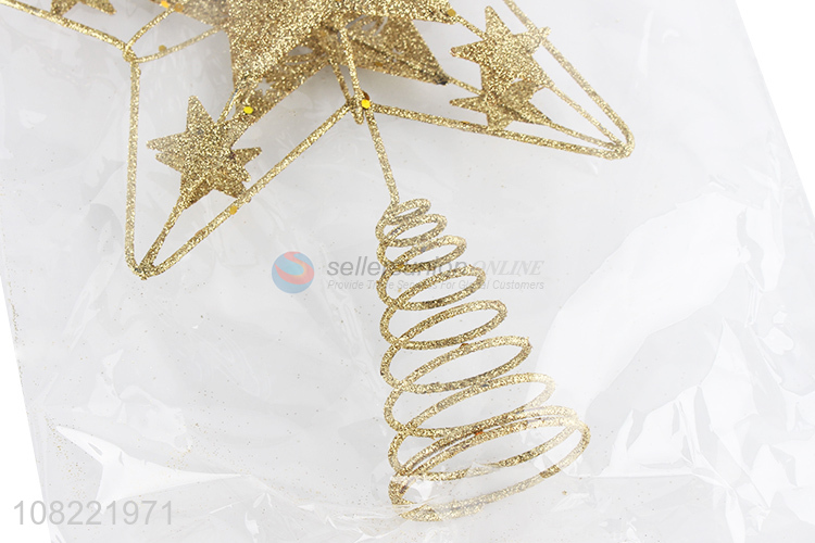 Popular Christmas Decoration Star Christmas Tree Top Star