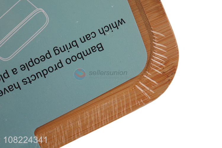 Hot sale 2300ml stainless steel food container with bamboo lid