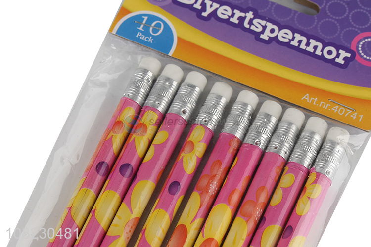 Wholesale Students Stationery 10 Pieces Pencil Set