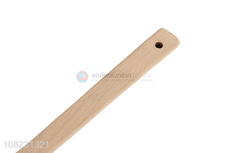 New Products Wooden Slotted Spoon Salad Mixing Spoon