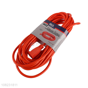 Yiwu market electrical power extension cord 25feet 7.50m