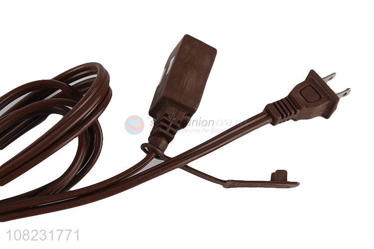 Recent design electrical power extension cord 12feet 3.66m