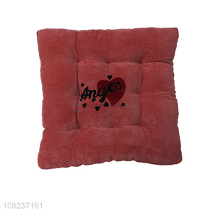 Hot selling super soft velvet <em>seat</em> <em>cushion</em> indoor floor <em>cushion</em>