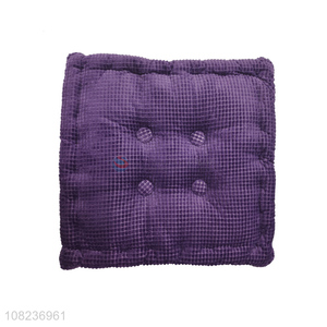 China supplier solid color chair <em>seat</em> <em>cushion</em> home sofa <em>cushion</em>