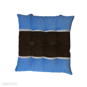 Good price winter corduroy lace chair <em>cushion</em> car <em>seat</em> <em>cushion</em>