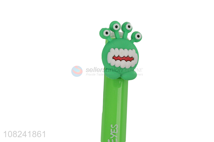 High quality cartoon press-type gel pen for sale