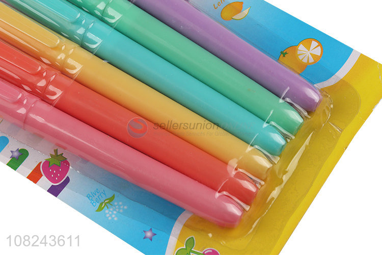 Good Quality 6 Pieces Fashion Highlighter Pen Set