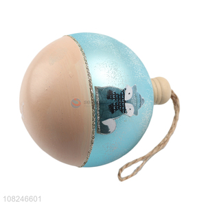 Top quality home decoration hanging ornaments christmas ball