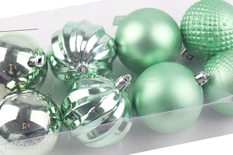 New arrival 8pieces plastic christmas ball for home decoration