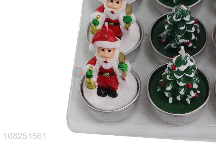 Yiwu market mini scented candles christmas decorative candles