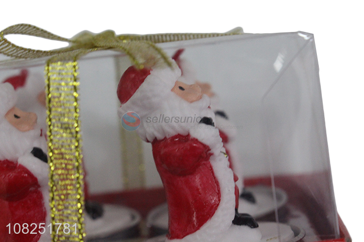 High quality cute santa candles scented candles for sale