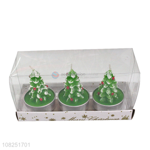 New products christmas tree candles home scented candles