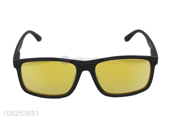 New Design Yellow Eyeglass Outdoor Sunglasses Wholesale