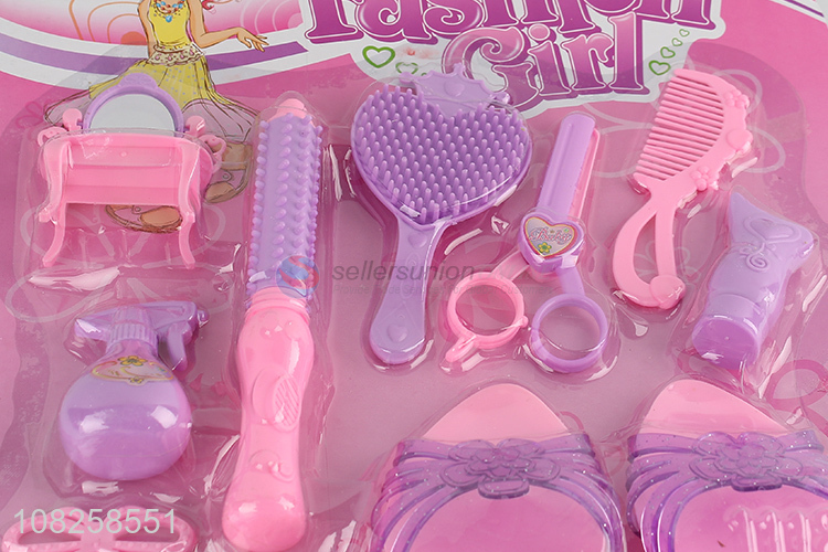 Best quality plastic non-toxic girls pretend play beauty toys